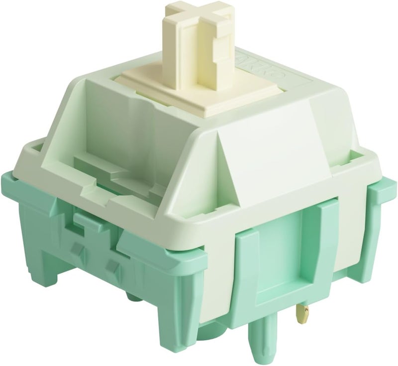 AKKO Tactile Keyboard Switches Cilantro Switch 5-Pin for Mechanical Gaming Keyboard Pre-Lubed 36gf (45pcs) - Image 1